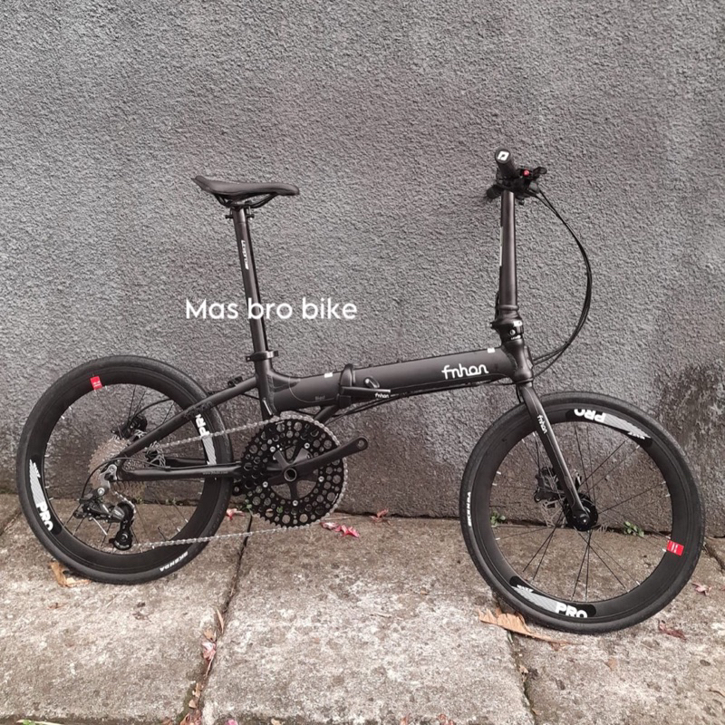 sepeda lipat fnhon Blast 10 speed new rakit termurah sepeda lipat import custom