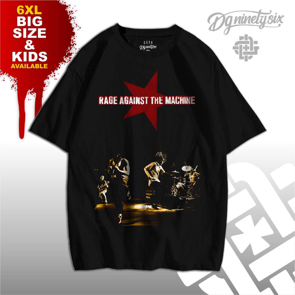 Kaos Band Rage Against The Machine 03 / kaos RATM / t shirt RATM / t shirt band vintage / t shirt ba