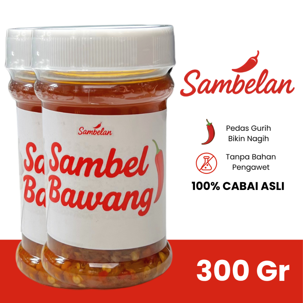 

Sambelan - Sambal Bawang Pedas 300gr