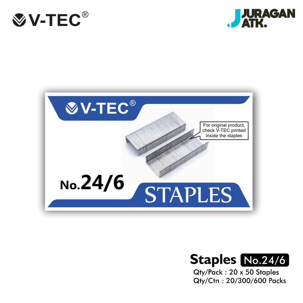 

V-Tec Isi Staples No.24/6