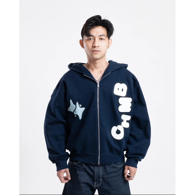 Boxy Zip Hoodie Chambredelavain - Sensational NV