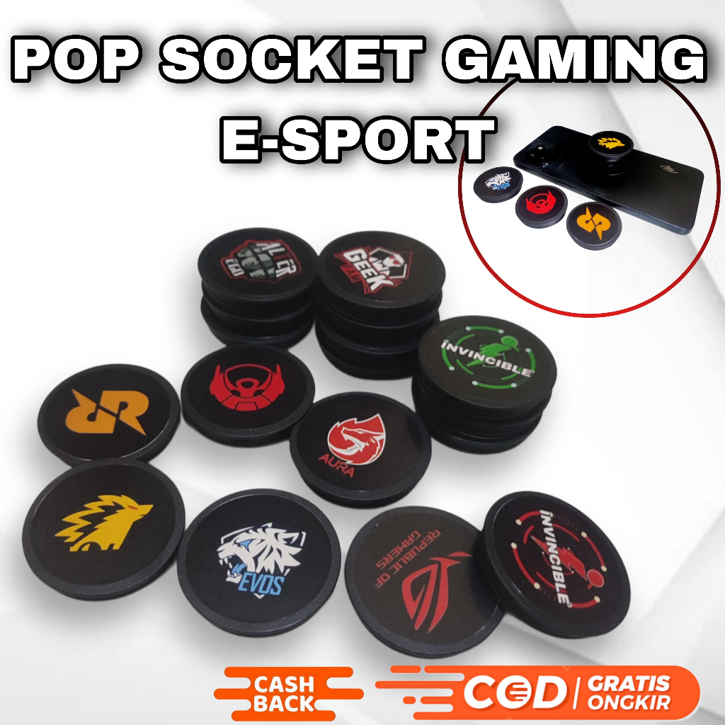 POPSOCKET MOTIF TEAM ESPORT MPL ID