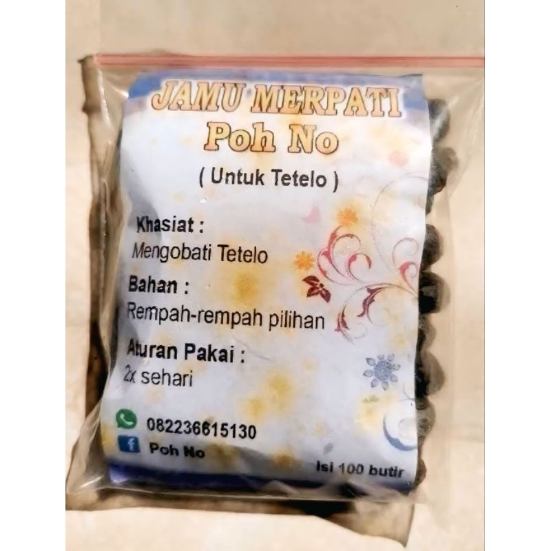 jamu tetelo merpati poh noh