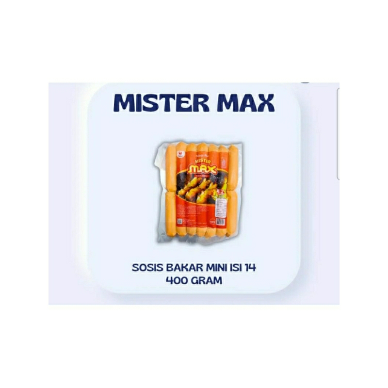 

Mister Max Sosis Bakar Mini 500 gr – Isi 14 pcs
