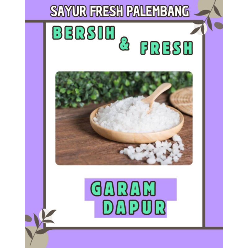 

GARAM BERYODIUM per BUNGKUS - PALEMBANG