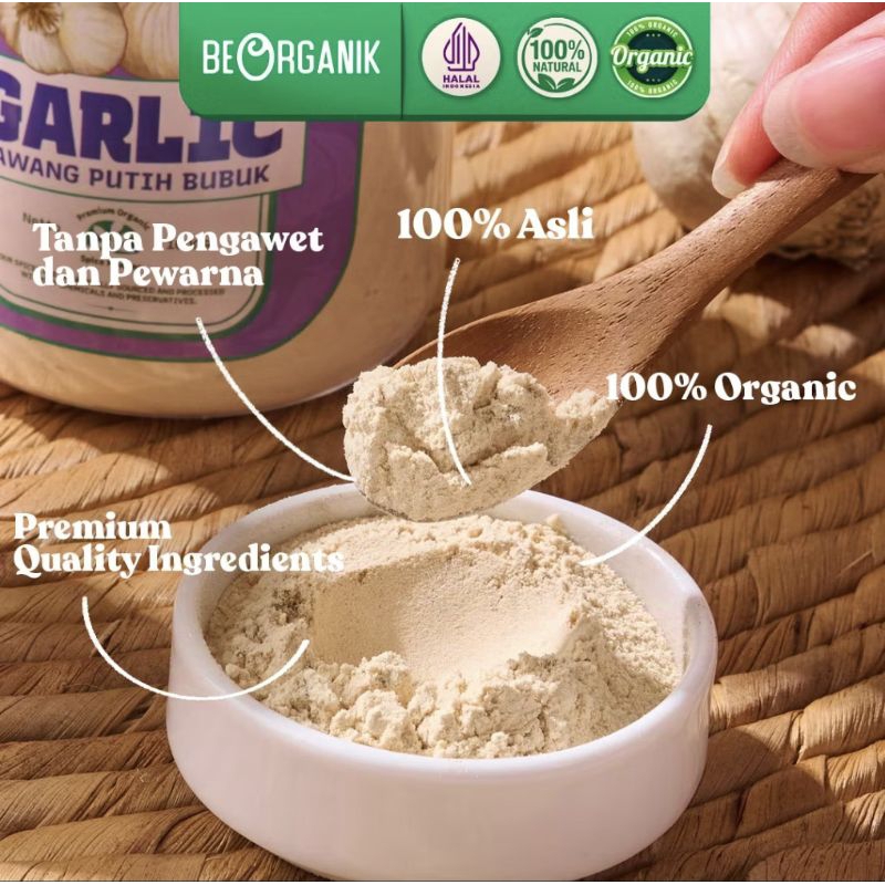 

Beorganik Bawang Putih Bubuk / Garlic Powder