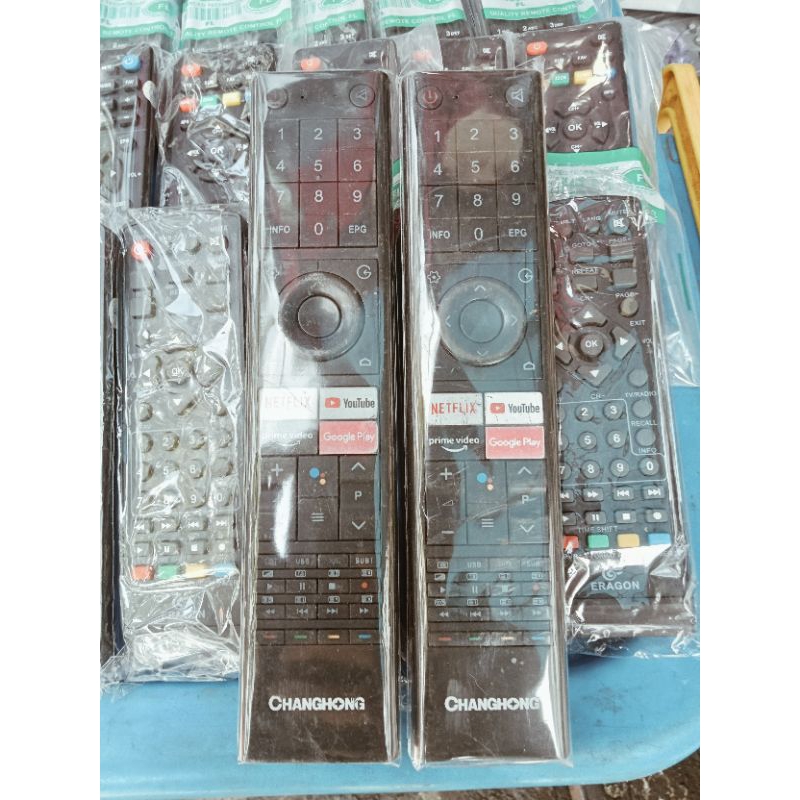 remote tv smart android changhong original