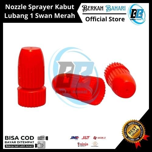 Nozzle Sprayer Lubang 1 Swan Merah | Spuyer Kabut Embun 1 Lubang Swan | Sprayer Swan Manual Elektrik