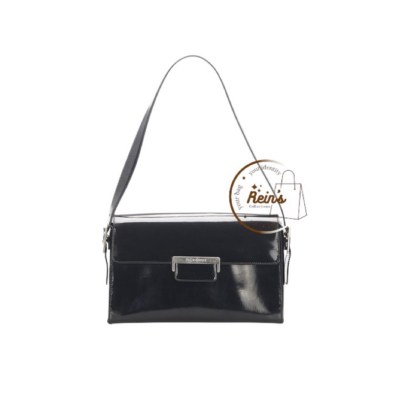 Yeslong SHOULDERBAG TAS KETEK AUTHEN Autre Marque Sac à bandoulière en cuir verni noir