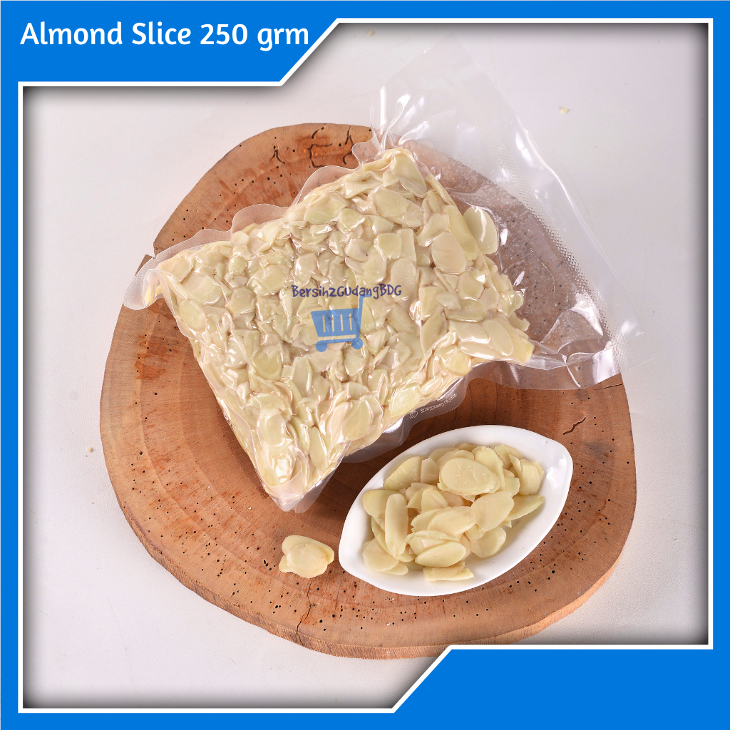 

Almond Slice Raw 250 gr / Almond Iris Mentah