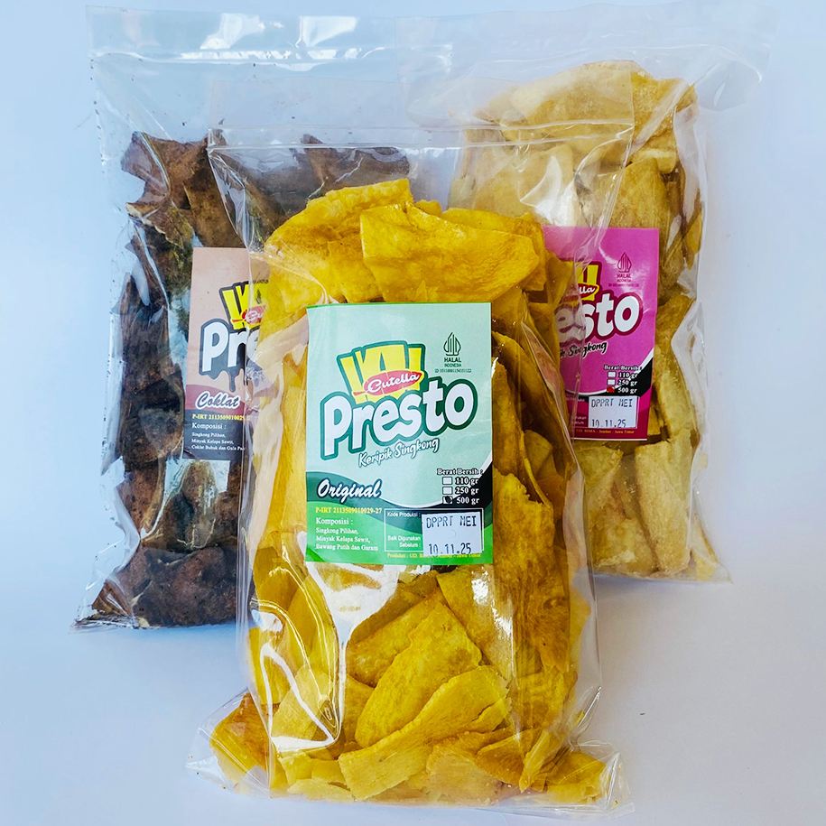 

Keripik Singkong Presto 500 gram Cutella