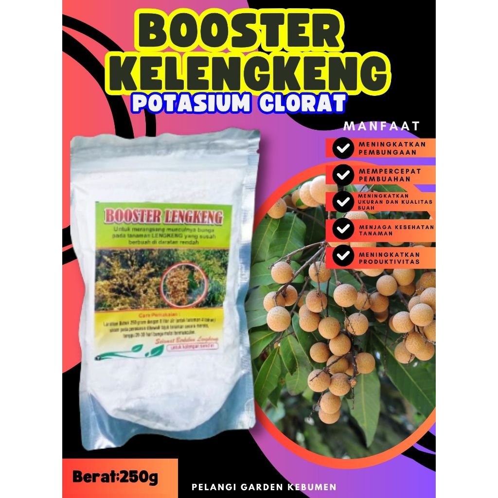 PROMO  Booster Buah Kelengkeng Potasium, Booster Buah Kelengkeng Pingpong, Booster Buah Kelengkeng P
