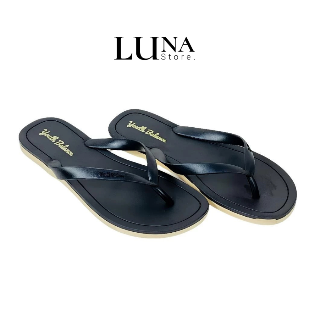 Sandal Jepit Jelly Mewah Wanita Karet Korea Import Balance Anti Slip 8839