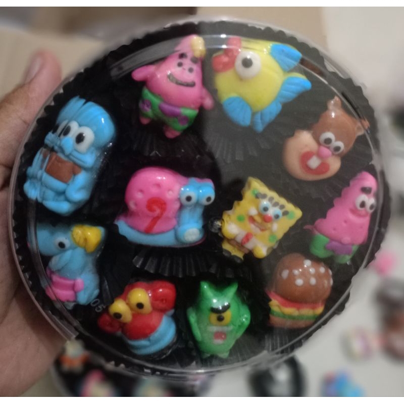 

coklat karakter kemasan toples 250gr