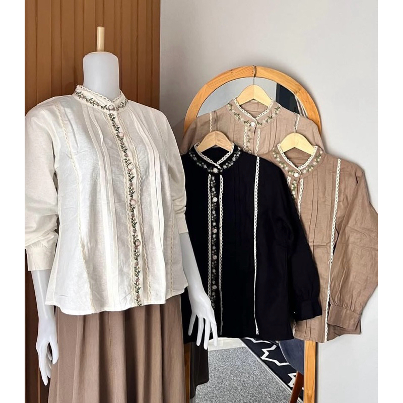 *FLASH SALE* BAJU KANCING MUTIARA