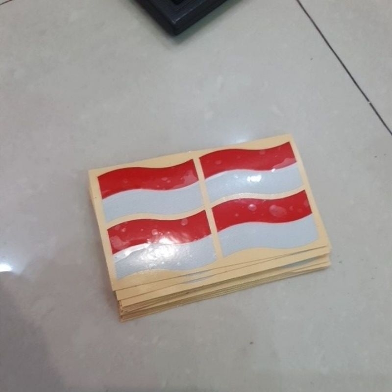 

Stiker cuting bendera