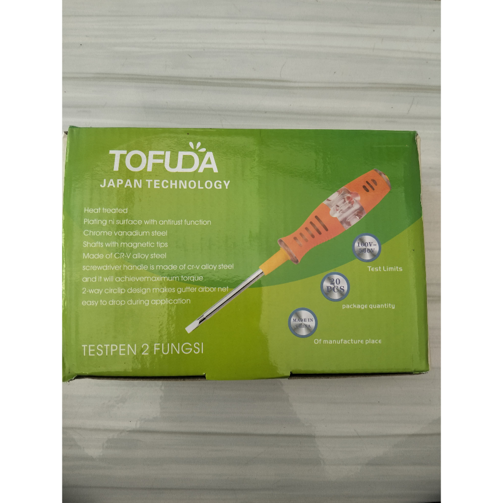 TESPEN KECIL, BOLAK BALIK,WARNA, TOFUDA