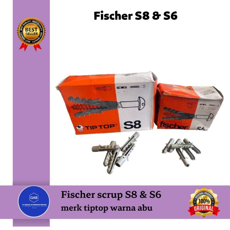 Fischer S6 dan S8 / Baut fischer