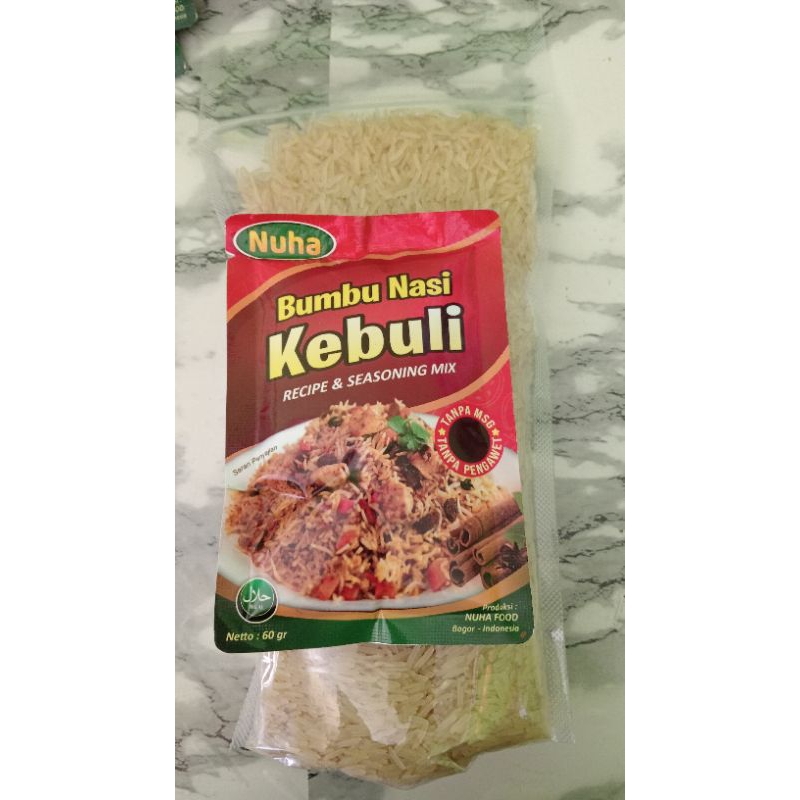

Paket Hemat Beras Basmati + bumbu / Makanan khas timur tengah / arab /india