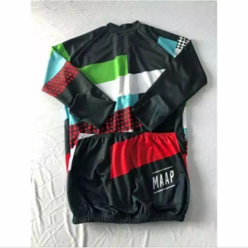 Jersey roadbike maap lengan panjang