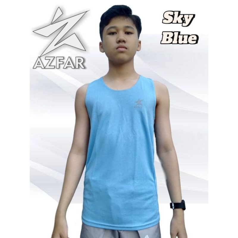 Singlet Running Mono Tone Style 02 / Singlet Running polos Blue Sky / Singlet Running Marathon / Sin