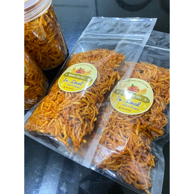 

250 gr Kentang Mustofa Rasa PEDAS MANIS. PREMIUM MELALUI PROSES OVEN