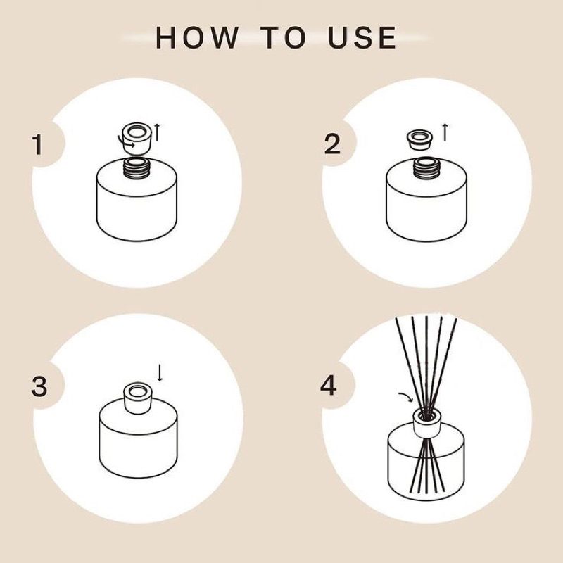 New Pengharum Mobil Reed Diffuser 20 Ml Car Reed Diffuser Aromatherapy Wangi Tahan Lama