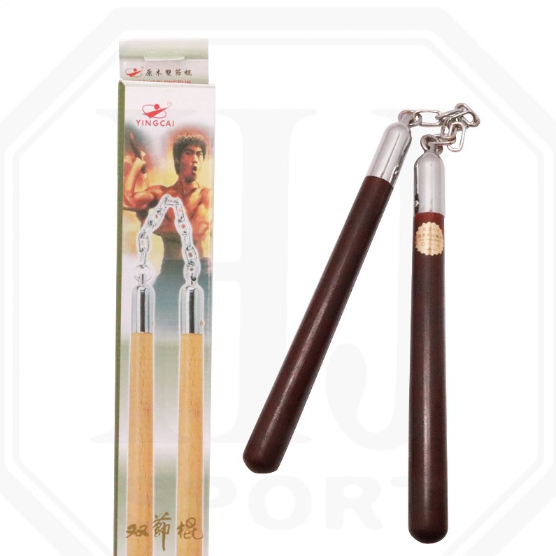 Nunchaku Double Stick Ruyung Kayu