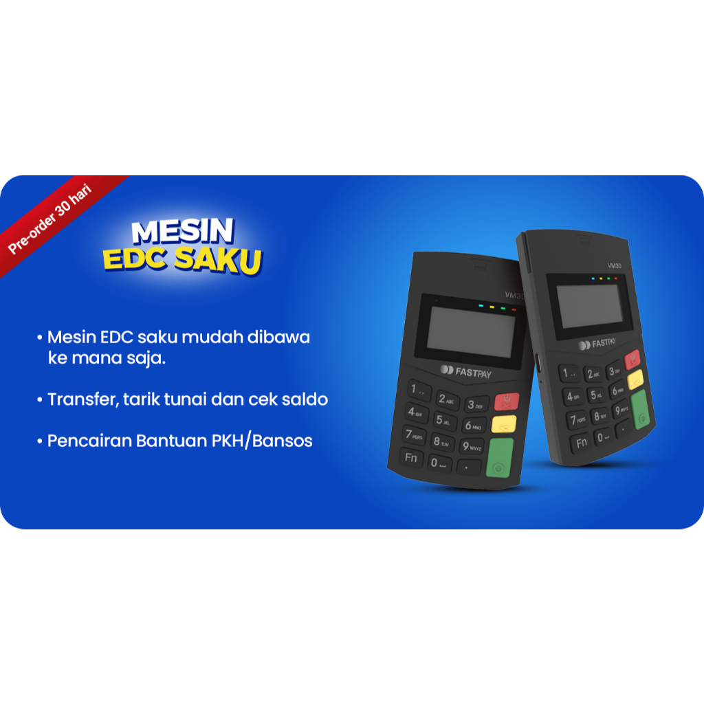 EDC SAKU KHUSUS FASTPAY TERBARU
