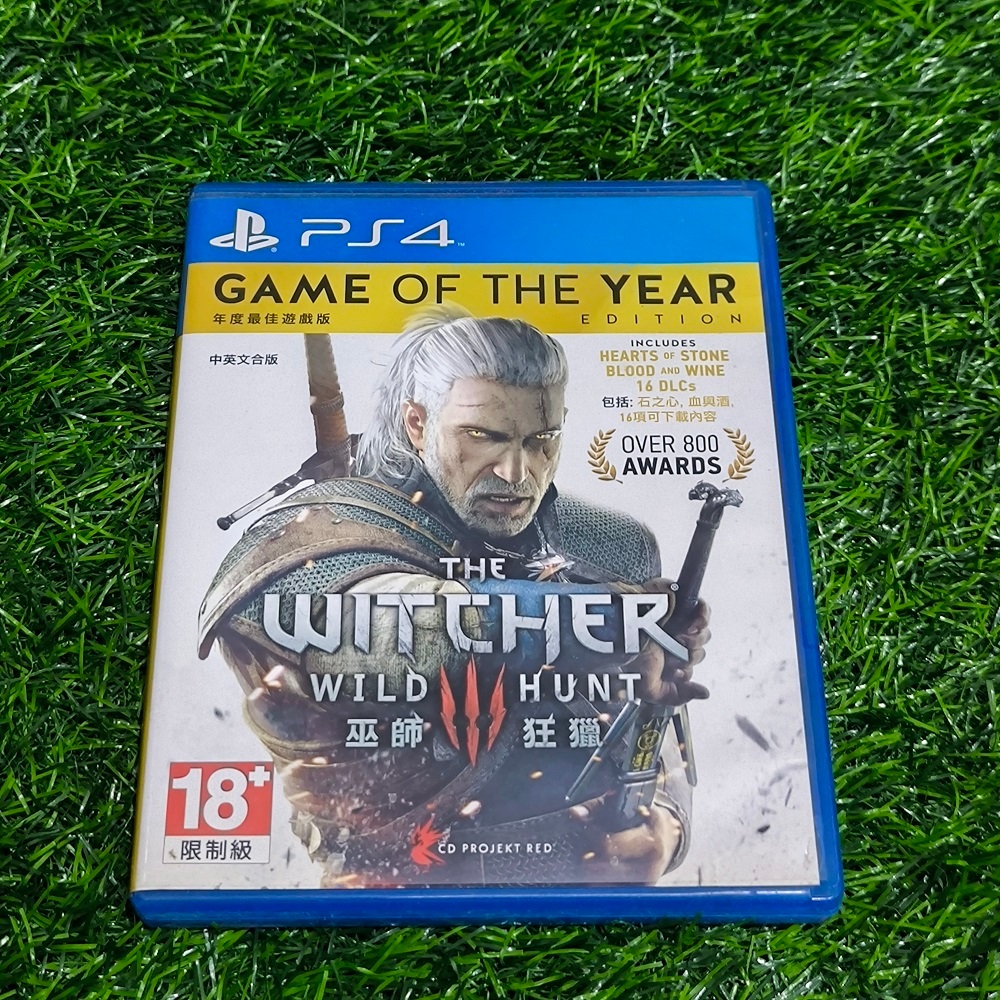 BD Kaset PS4 The Witcher 3 Game of the Year Edition