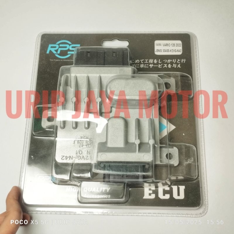 ECU / ECM RPS K2VG-N42 Vario 125 LED New 2022 CBS ISS 30400K2VN42 Engine Control Unit pnp K2VG-V11 3
