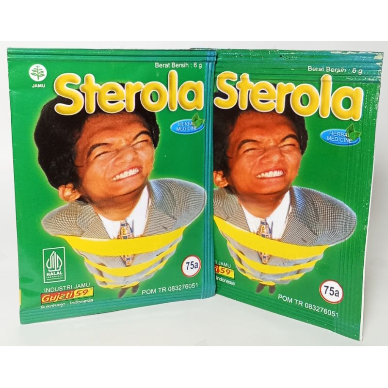 

JAMU STEROLA GUJATI KEMASAN PACK ISI 10 SACHET