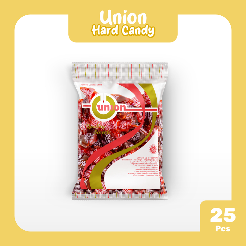 

Permen Union Mint Hitam isi 25pcs 80 Gram - Union Mint Candy / Permen Union