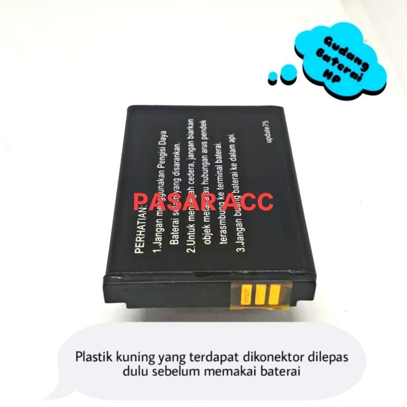 Baterai Modem Mifi Andromax M2Y / Bolt Juno / WD670 / Mifi XL GO / Movimax MV003 /  H15348