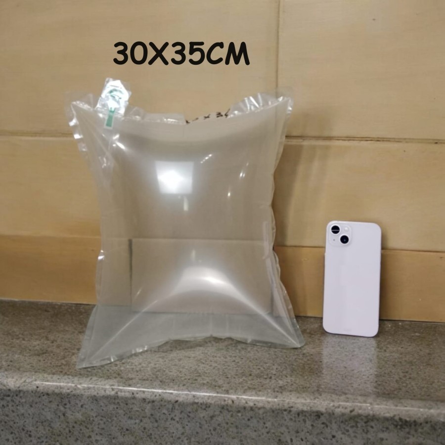 Kantong Udara Air Bubble Bag Plastik Udara Display isi Angin Dalam Tas Packing Hemat Aman Kosmetik Gadget Elektronik Inflatable Air Buffer Poly Air Wrap Pack Anti Pecah Bantalan Pelindung Kemasan Produk Kecil isian tas Buffer