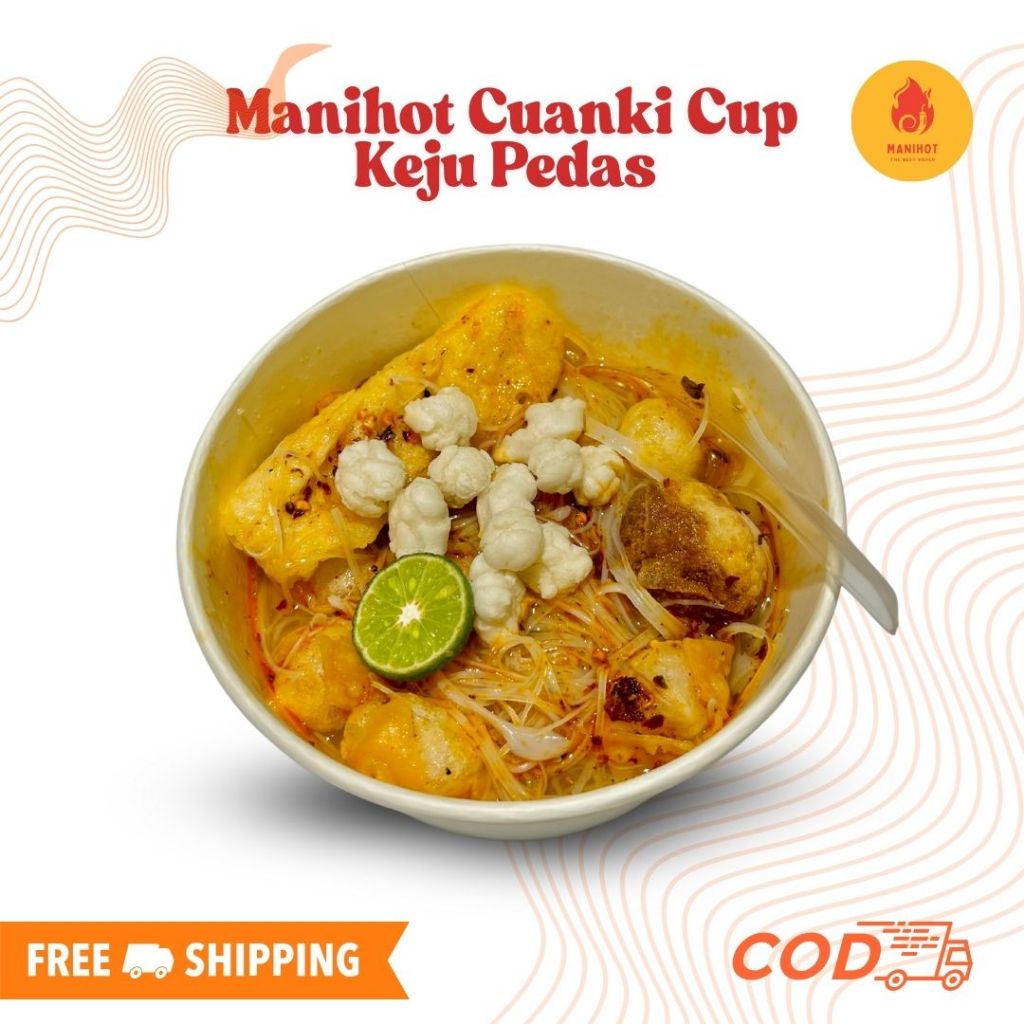 

Cuanki Instan Cup I Keju Pedas Daun jeruk