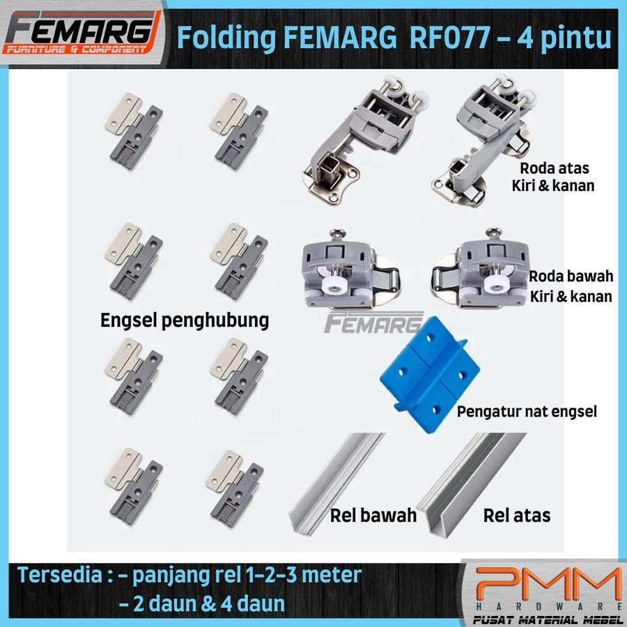 Rel Folding wardrobe kitchen set RF 077 FEMARG | pintu lemari lipat