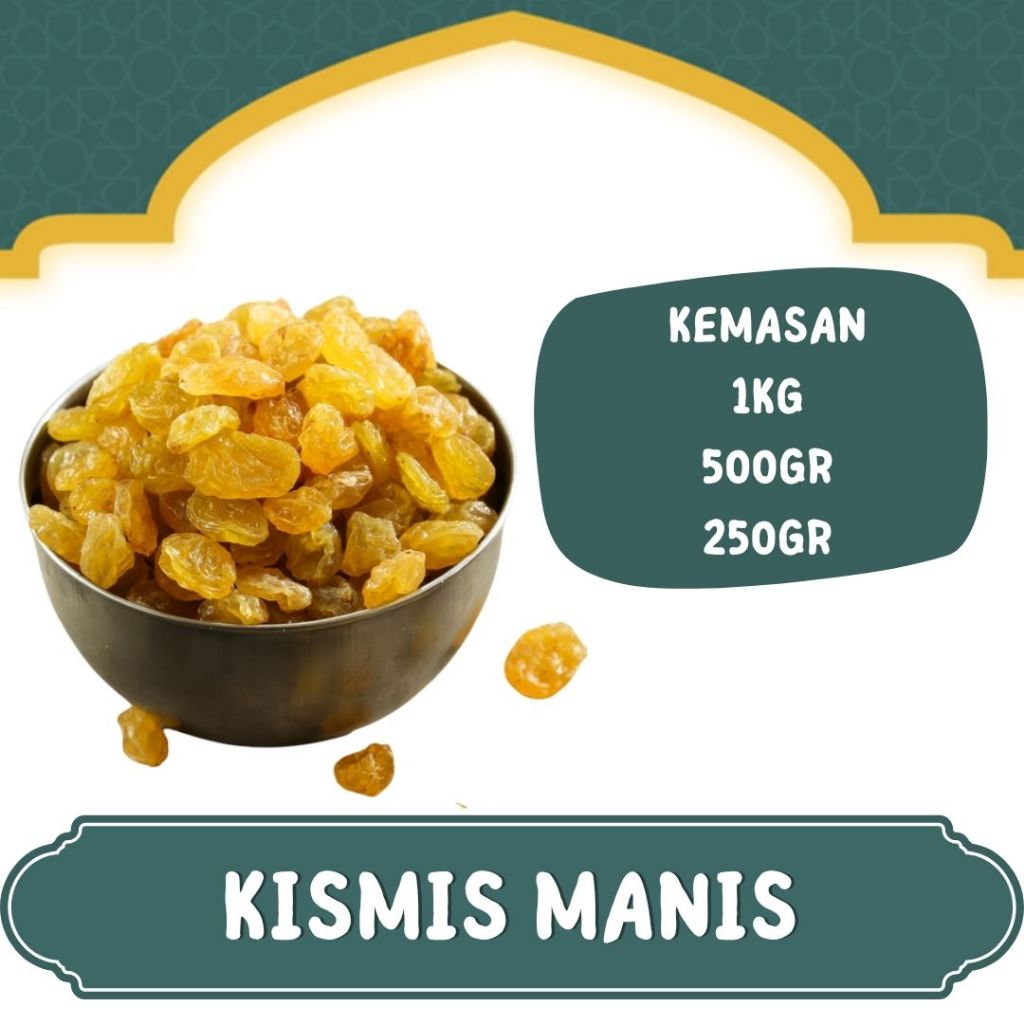 

OLEH OLEH HAJI DAN UMROH 1KG KISMIS SIMIN KISMIS MANIS SUNMADE KISMIS MANIS MOHINI BUAH KISMIS CEMILAN OLEH OLEH HAJI