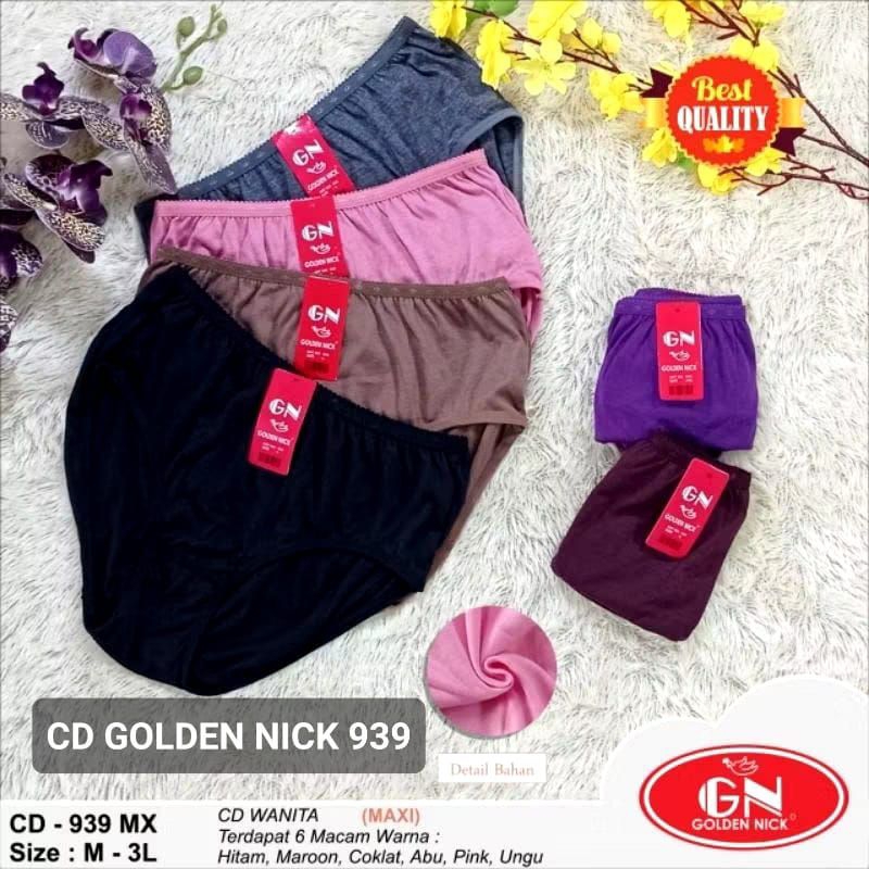 CD GOLDEN NICK 939 | CD GOLDEN NICK 931 | CD GOLDEN NICK 937 | CELANA DALAM WANITA GOLDEN NICK