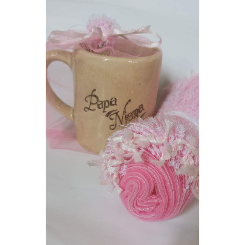 

(25pcs) kantong tile Souvenir pernikahan mug zar UK.16x18