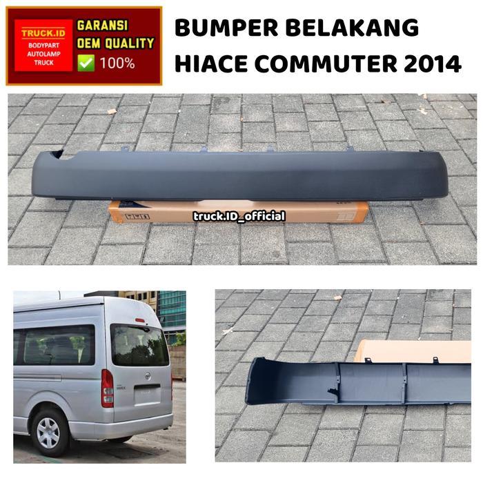 BEMPER BUMPER BELAKANG REAR HIACE HI ACE COMMUTER 2014 2023 *bumper belakang 12751