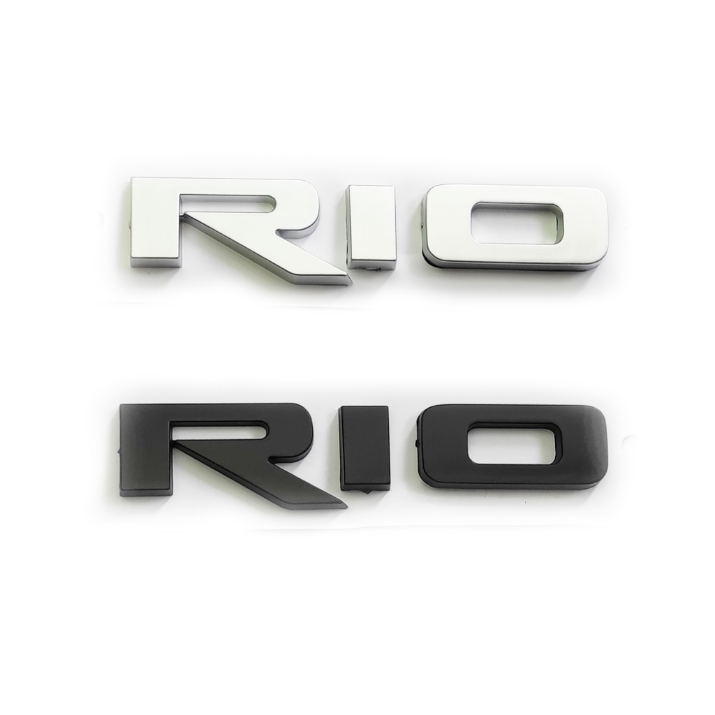 Emblem Tulisan Mobil Kia RIO
