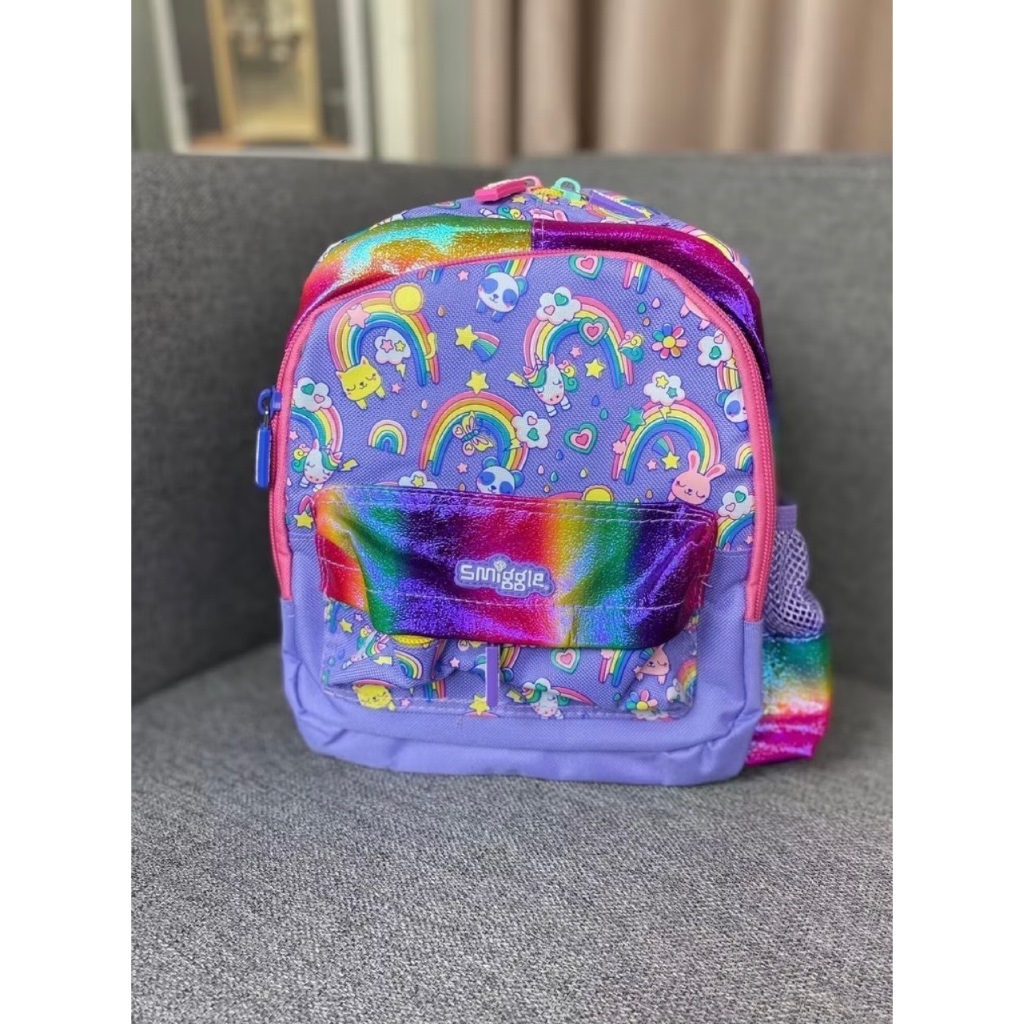 TAS RANSEL SMIGGLE MINI ORIGINAL MULTICOLOUR BACKPACK / TAS RANSEL ANAK / TAS SEKOLAH ANAK / TAS RAN