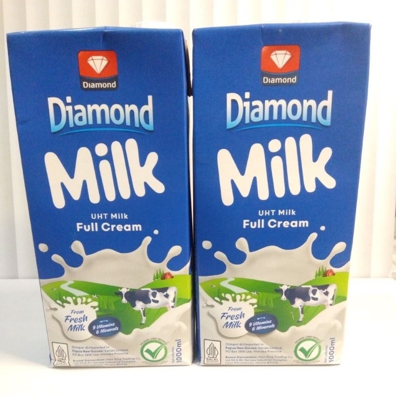 

UHT full cream diamond 1000ml/ 1 L