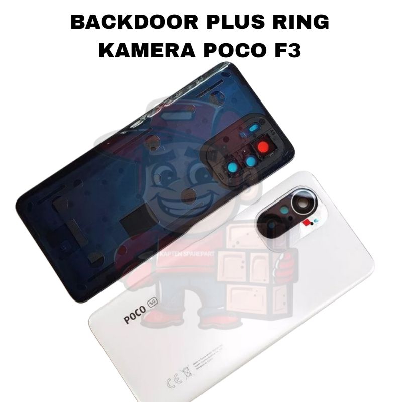 Back Cover POCO F3 Backdoor Original