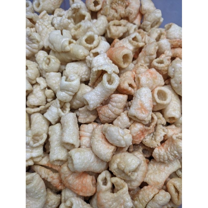 

makaroni kribo goreng, camilan kering, snack murah isi banyak