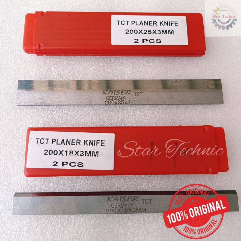 

20cm TCT PLANER KNIFE KAISER/Pisau serut/ketam kayu keras dan lunak/Wood working tools