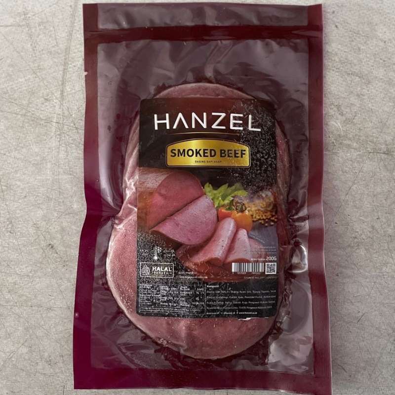 

HANZEL Smoked Beef (Daging Sapi Asap) 200gr