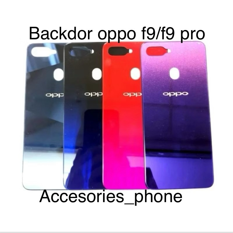 Backdor oppo f9/f9 pro / tutup belakang oppo f9/f9 pro