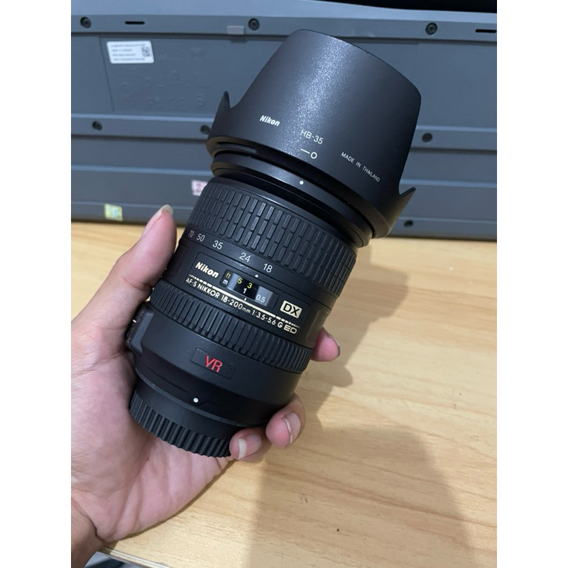 LENSA NIKON AFS 18-200MM ED VR nikkor